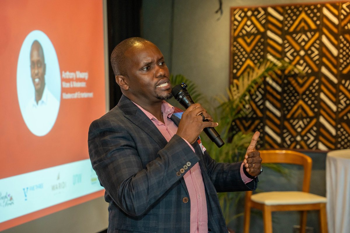 Anthony Wanyoike moderating